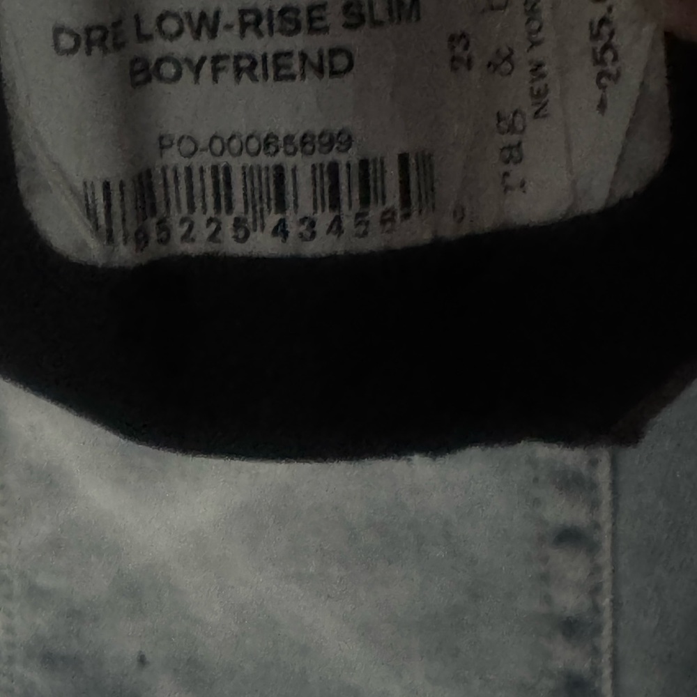 Rag & Bone Low Rise Slim Boyfriend Jeans NWT - Picture 7 of 10